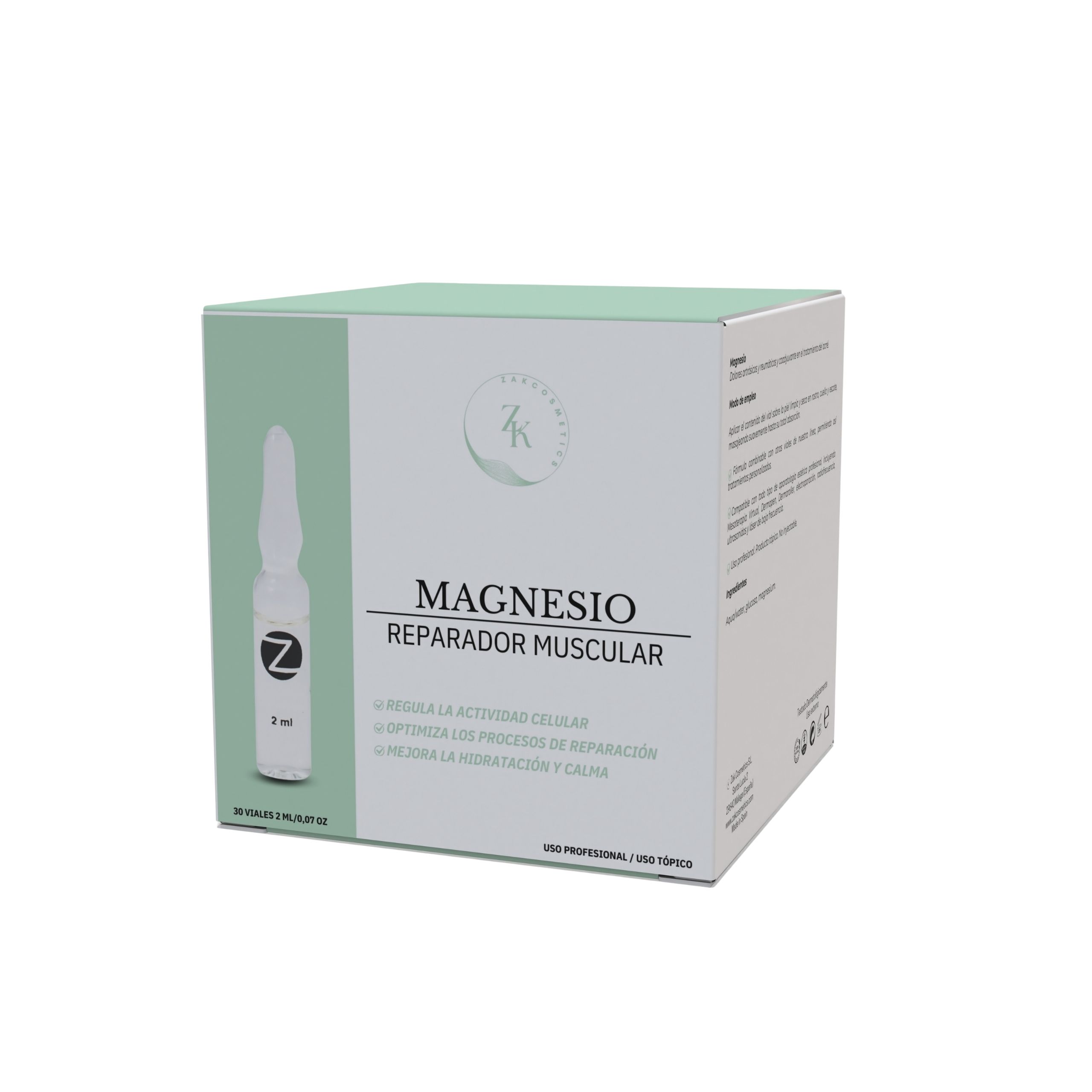 Bio Mesoterapia Magnesio 30 Amp. 2ml