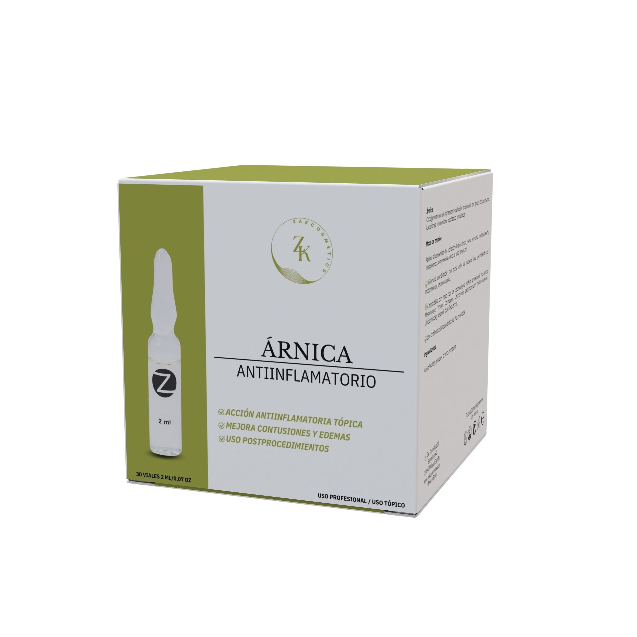 Bio Mesoterapia Árnica 30 Amp. 2ml