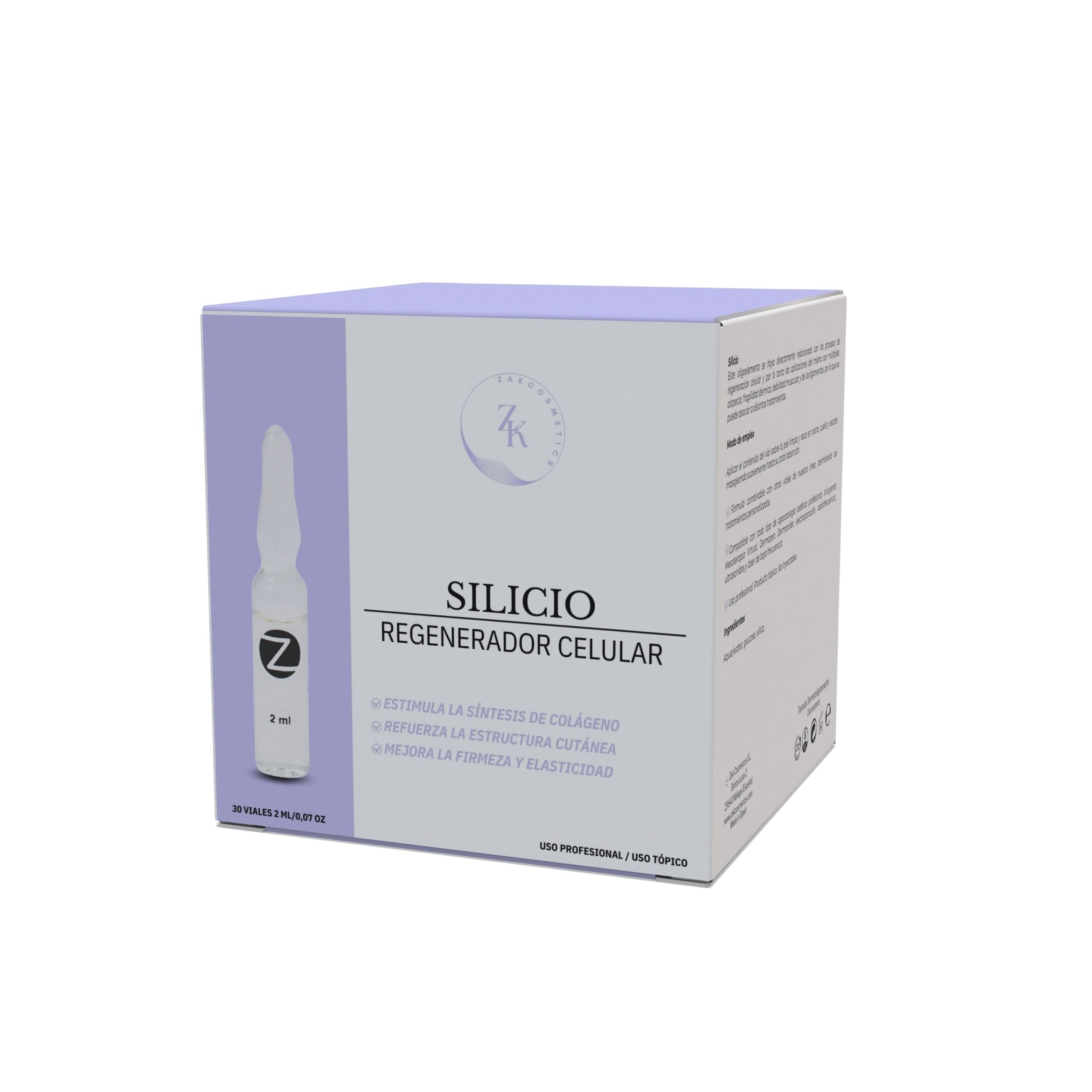 Bio Mesoterapia Silicio 30 Amp. 2ml
